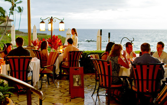 Maui hotel dinner
